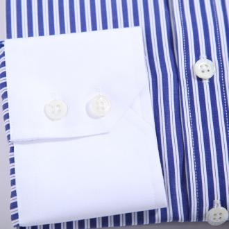 凯撒正品/条纹/商务休闲/时尚/纯棉长袖男衬衫/KFMCI11301/促销包邮