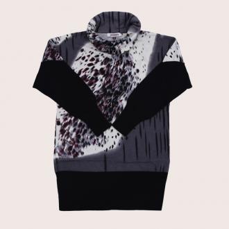 凯撒正品/时尚豹纹/高领羊毛针织衫/KFWCL11405/促销包邮