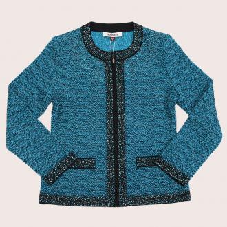 凯撒正品/钉珠/修身/经典拉链女羊毛衫外套/KFWCL11807/促销包邮