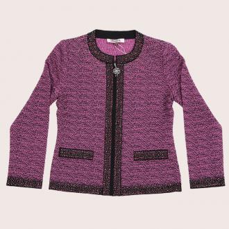 凯撒正品/钉珠/修身/经典拉链女羊毛衫外套/KFWCL11807/促销包邮