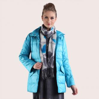 凯撒正品/LUSEF/立体感/时尚/修身/长款羽绒服/SFWDY10601