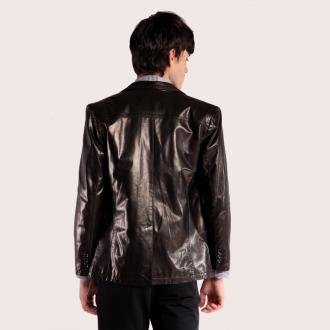 凯撒正品/KAISER PRINCE/型男魅力修身西装款皮衣/11213 原价8700