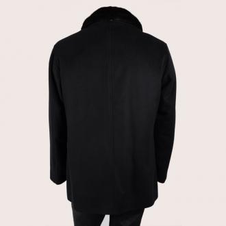 2011新款/凯撒正品/简约貂皮内胆男士休闲皮草风衣/KFMDH11810