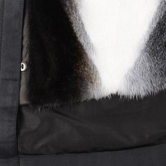 2011新款/凯撒正品/水貂内胆商务休闲男士皮草风衣/KFMDH11812 