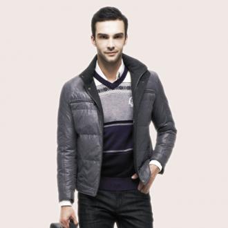 2011新款/凯撒正品/时尚轻便短款男士羽绒服/KFMDY11101 