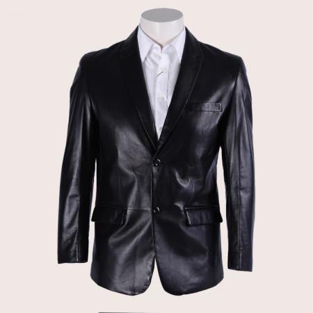 凯撒正品/真皮/时尚/修身/西装款皮衣/KKMCP11305