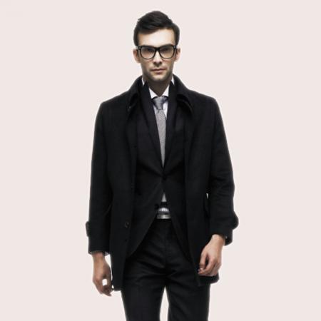 2011新品/凯撒正品/经典长款商务休闲纯羊毛大衣/KFMDA11502	