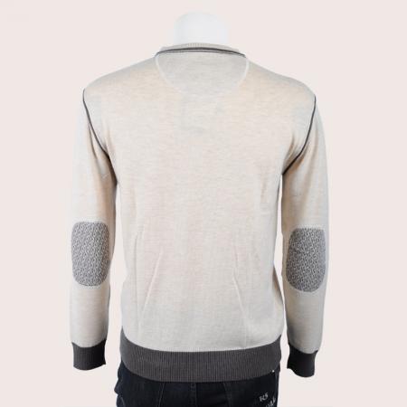 2011新款/凯撒正品/时尚撞色小V领纯羊毛毛衣/KFMDL11209