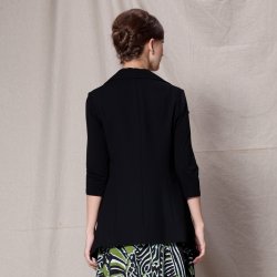 凯撒正品LUSEFA12002欧版中袖修身女西装外套（配项链） 新款