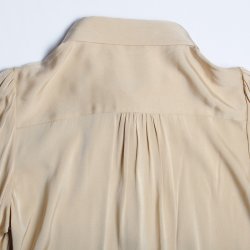 凯撒正品LUSEFA11002立领淑女蝴蝶结衬衣风琴褶长袖衬衫新品上架