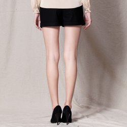 凯撒正品LUSEFA11303女装韩版热裤春装百搭短裤修身靴裤新品上架