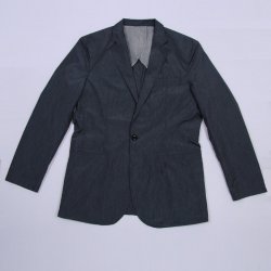 凯撒正品12303男装便服条纹一粒扣休闲单西装 春夏新品新款