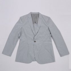 凯撒正品12303男装便服条纹一粒扣休闲单西装 春夏新品新款