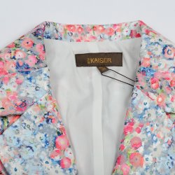 凯撒正品 经典翻领修身小西装OL通勤外套 新品12044