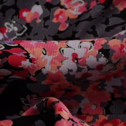 凯撒正品 时尚翻领拼接印花女款西装套裙 新品12102