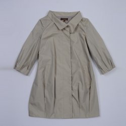 凯撒正品12208女装中长款中袖外套花苞款风衣 春夏新品新款