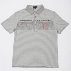 正品凯撒PRINCE11106短袖条纹翻领棉T恤polo衫男 夏新款新品