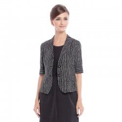 正品凯撒LUSEFA11009条纹女装小西装外套 夏装新品新品